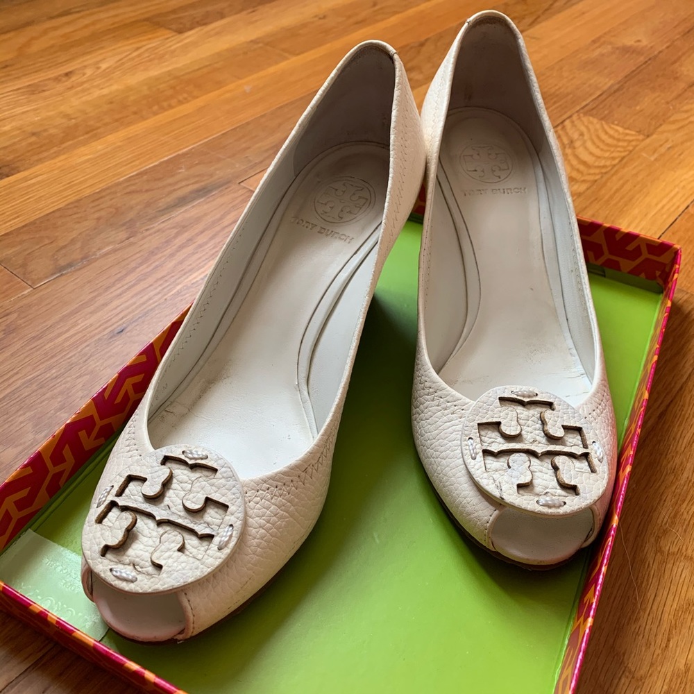 Tory Burch Sally 2 open toe wedges